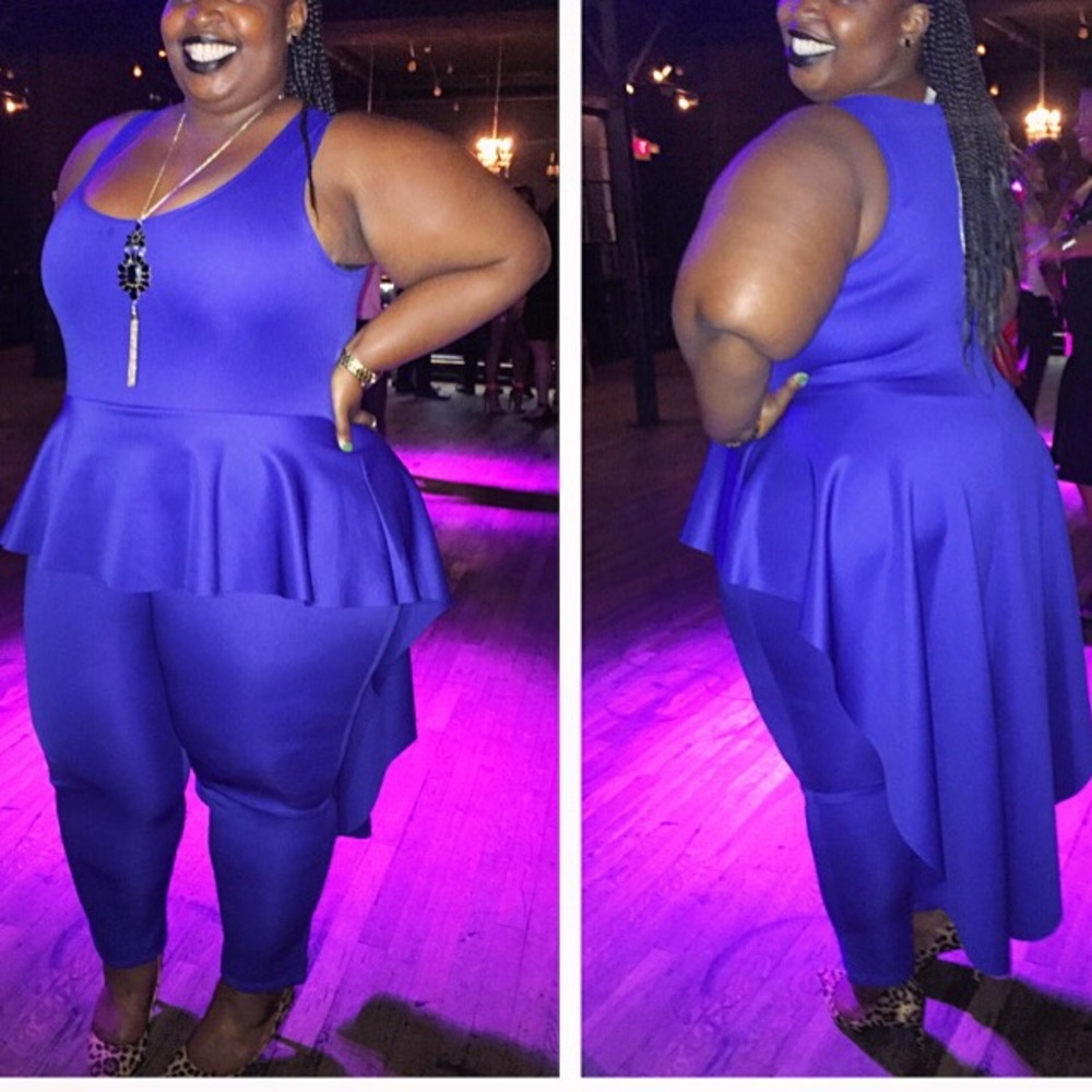 Sexy Peplum Cape Romper!
